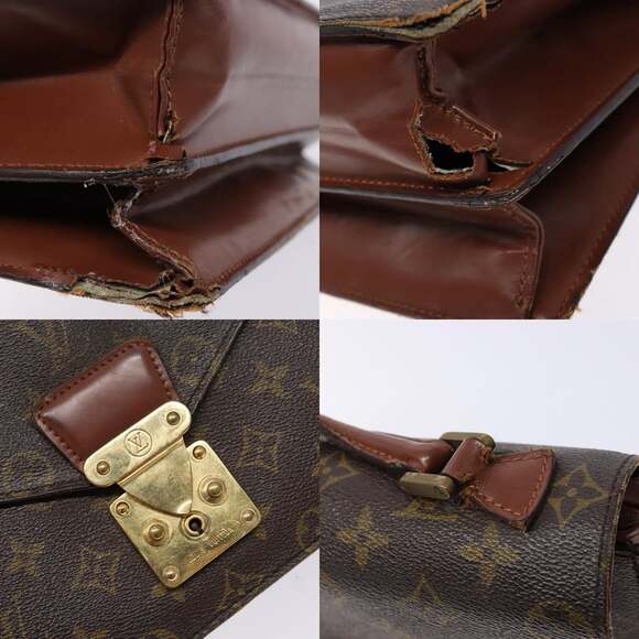 LOUIS VUITTON Monogram Monceau 26 Shoulder Bag M51187 - Picture 11 of 13